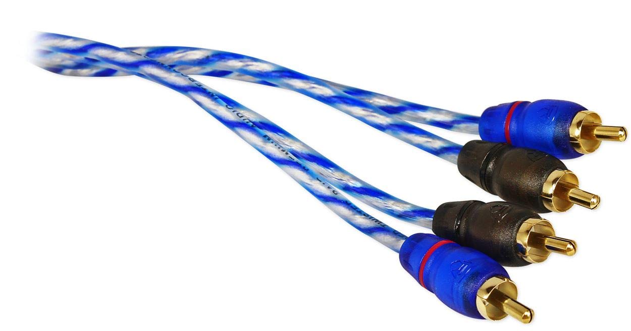 Amazon.com: Rockville RTR252 25 Foot 2 Channel RCA Cable, 100